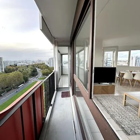 Superbe T4 Vue, Metro Commerces Apartmán Créteil